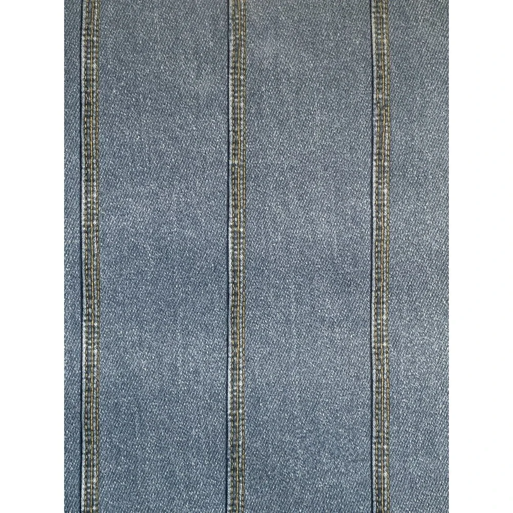 Village Denim Blue Stripe Wallpaper 3 Rolls